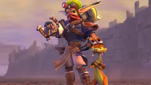 Hardcore Jak And Daxter Jak 2 Wallpaper
