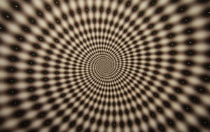 Harlequin Spiral Illusion Art Wallpaper