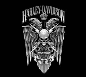 Harley Davidson Silver Poster Wallpaper