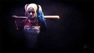 Harley Quinn Baseball Bat 4k Wallpaper
