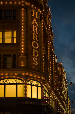 Harrods Signage Wallpaper