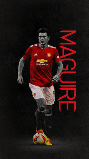 Harry Maguire Fan Art Wallpaper