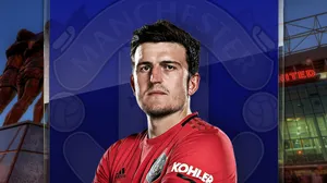 Harry Maguire With His Arms Crossed Wallpaper