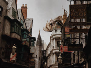 Harry Potter Dragon Universal Studios Wallpaper