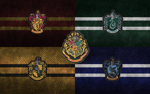 Harry Potter Houses Seals Wallpaper