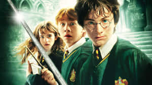 Harry Potter Landscape Ron Hermione Wallpaper