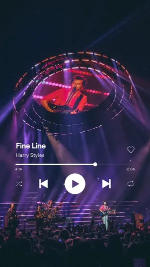 Harry Styles Fine Line Concert Experience Wallpaper