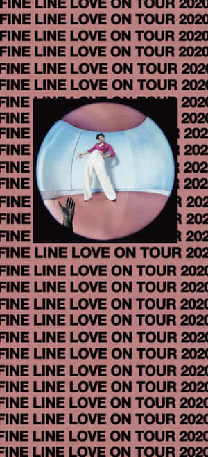 Harry Styles Fine Line Tour Promotional Poster Wallpaper