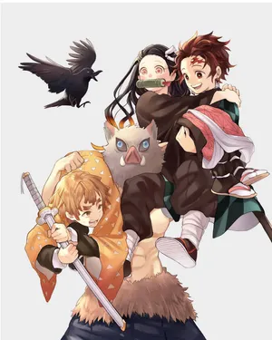 Hashibira Inosuke Of Akaza Wallpaper