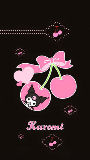 Have Fun With Kuromi On The Iphone! Wallpaper