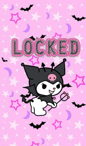 Have Fun With Kuromi's Adorable Iphone Wallpaper