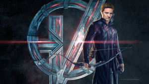 Hawkeye Avengers Logo Wallpaper