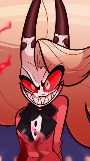 Hazbin Hotel Charlie Devil Form Wallpaper
