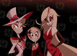 Hazbin Hotel Family Picture Wallpaper