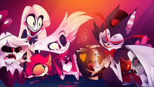 Hazbin Hotel Fun Game Night Wallpaper