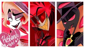 Hazbin Hotel X Husbando Hotel Wallpaper