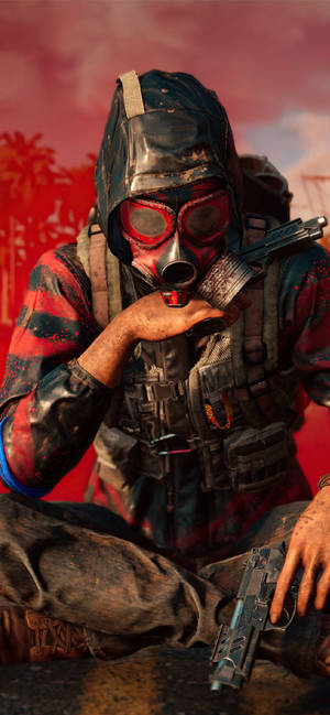 Hazmat Mask Far Cry Iphone Wallpaper