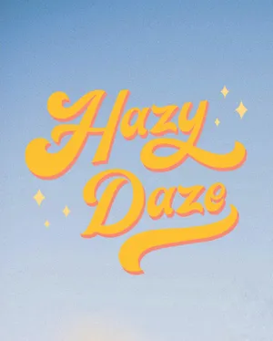 Hazy Daze 70s Retro Aesthetic Wallpaper