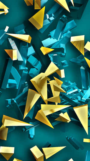 Hd Abstract Phone Triangles And Prism Wallpaper