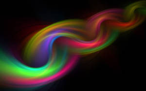 Hd Abstract Rainbow Smoke Wallpaper