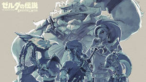 Hd Aesthetic Breath Of The Wild Characters Wallpaper