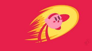 Hd Angry Kirby Artwork Wallpaper