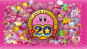 Hd Anniversary Cover Of Kirby Wallpaper