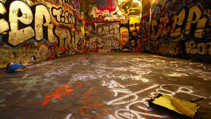 Hd Art Graffiti On Wall Wallpaper