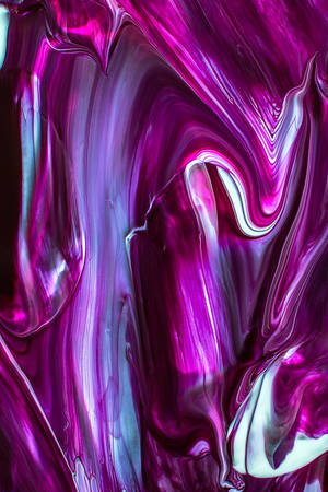 Hd Art Of Dripping Metallic Purple Wallpaper