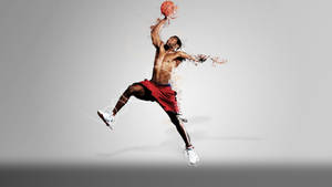 Hd Basketball Player In White Wallpaper