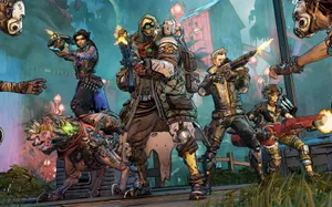 Hd Borderlands 3 Cool Battle Wallpaper