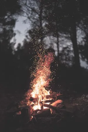 Hd Campfire Wallpaper