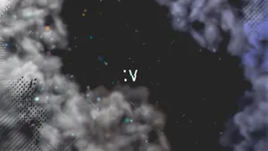 Hd Cloudy Analogue Emoji Wallpaper