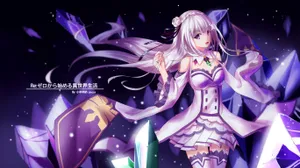 Hd Emilia Of Re Zero Wallpaper
