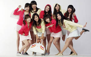 Hd Girls' Generation Sporty Look Wallpaper