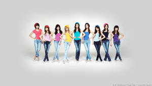 Hd Girls' Generation Washed-out Jeans Wallpaper
