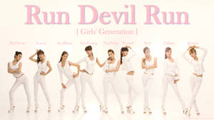 Hd Girls' Generation White Outfits Wallpaper