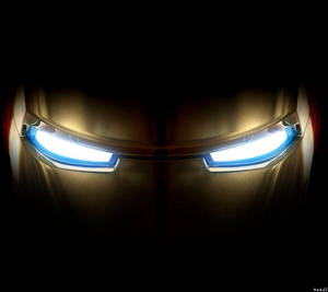 Hd Iron Man Glowing Eyes Wallpaper