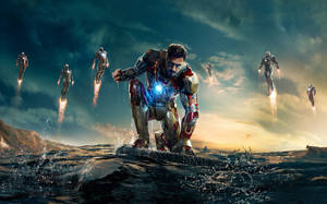 Hd Iron Man With Helmet Off Wallpaper