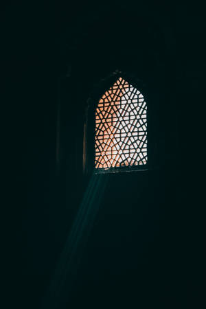 Hd Islamic Mosque Window Wallpaper