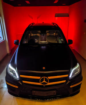 Hd Mercedes In Black Paint Wallpaper