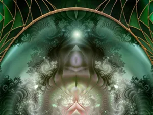 Hd Mirror Fractal Wallpaper