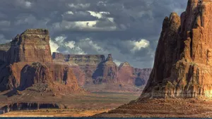 Hd Mountain Arches National Park Wallpaper