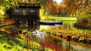 Hd Nature Lakeside Wallpaper