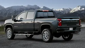 Hd Pickup Truck Mountains Wallpaper