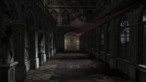 Hd Resident Evil Hallway Wallpaper