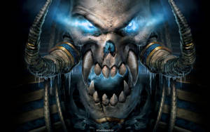 Hd Skull From Warcraft Wallpaper