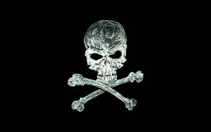 Hd Skull With Crossed Bones Wallpaper