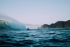 Hd Water Surfing Wallpaper