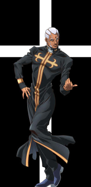 Head Priest Enrico Pucci Wallpaper